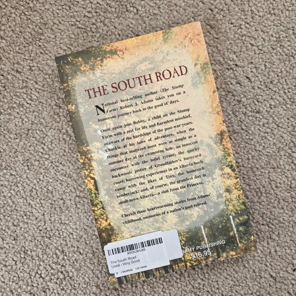 4/$40 The South Road by Robert J. Adams - Paperback - Picture 6 of 6